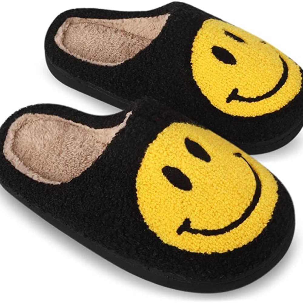 Smiley Face Slippers
